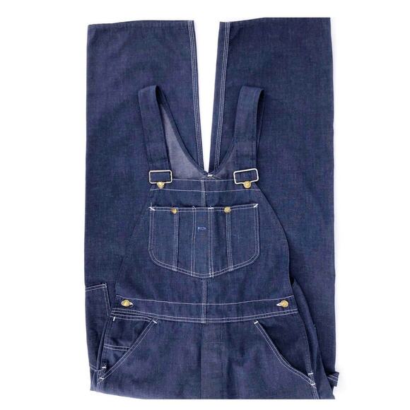 Sears Other - 70s dark denim overalls Sears 1970s vintage